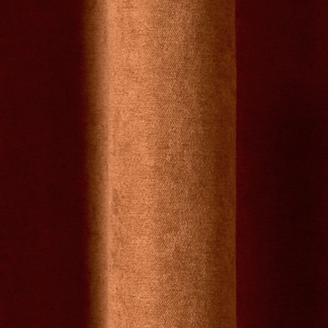 Rideau WALL STREET coloris roux 145 x 260 cm