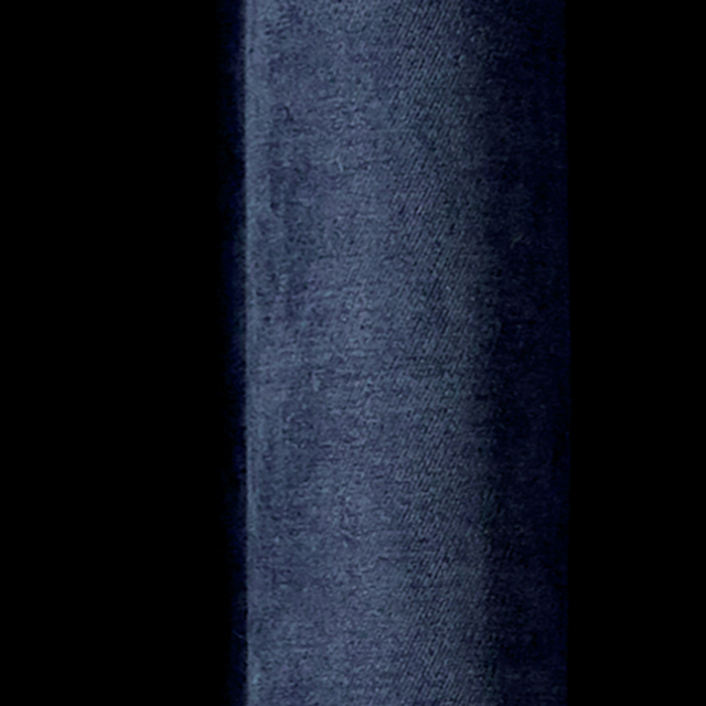 Rideau WALL STREET coloris bleu nuit 145 x 260 cm