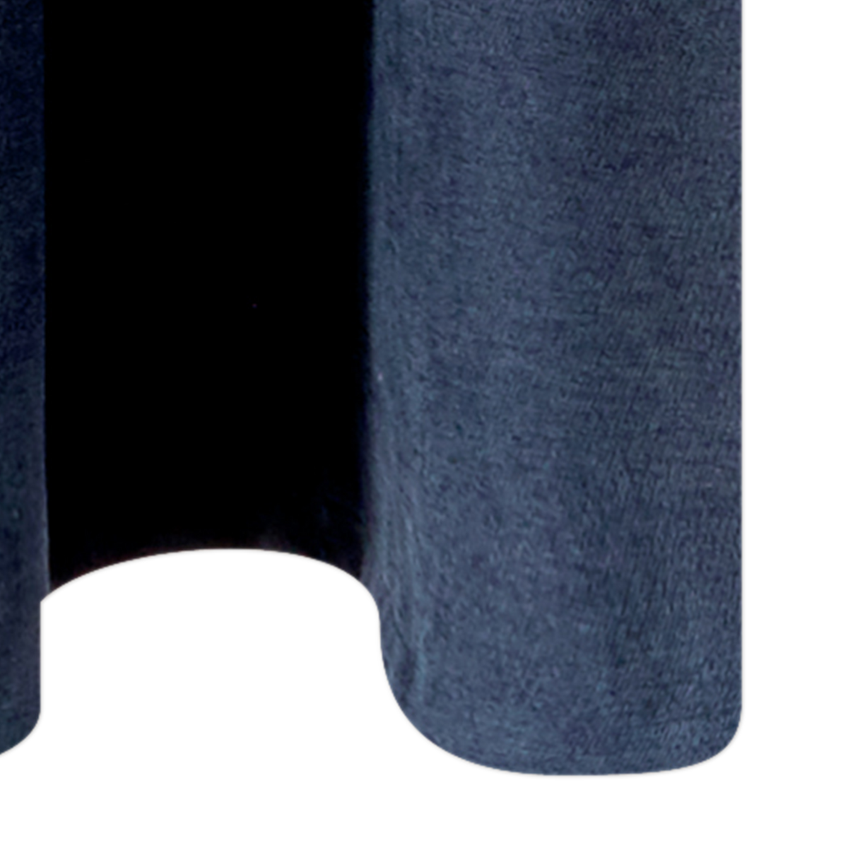 Rideau Wall street Bleu nuit