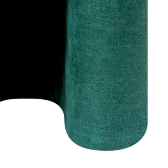 Rideau WALL STREET coloris vert sapin 145 x 260 cm