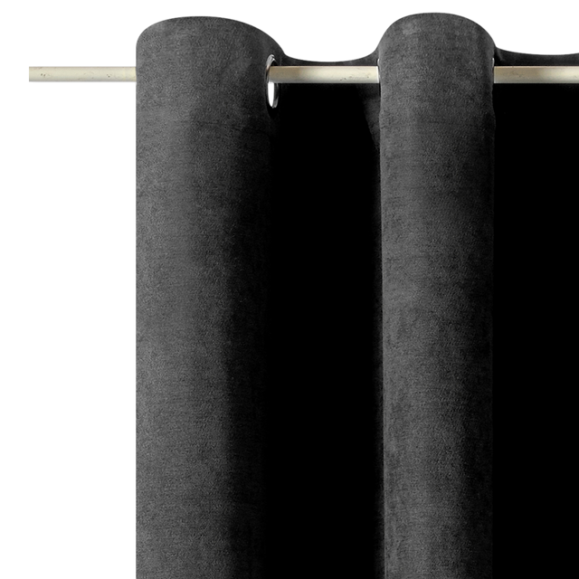 Rideau WALL STREET coloris anthracite 145 x 260 cm