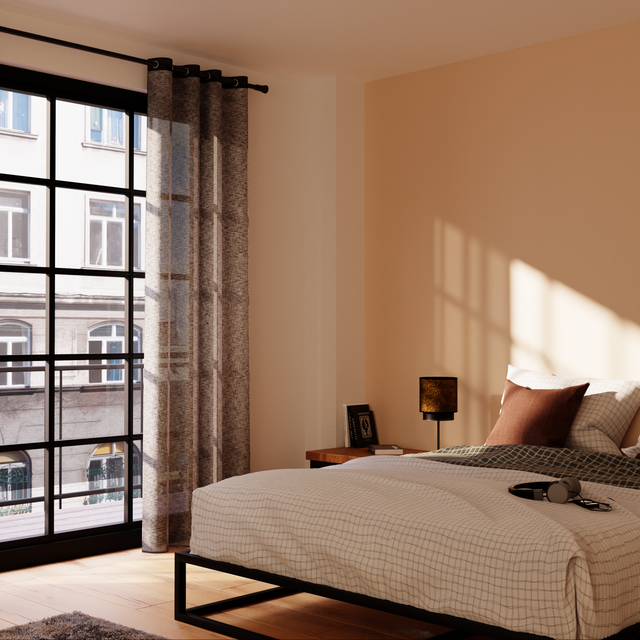 Voilage WIFT coloris anthracite 140 x 240 cm