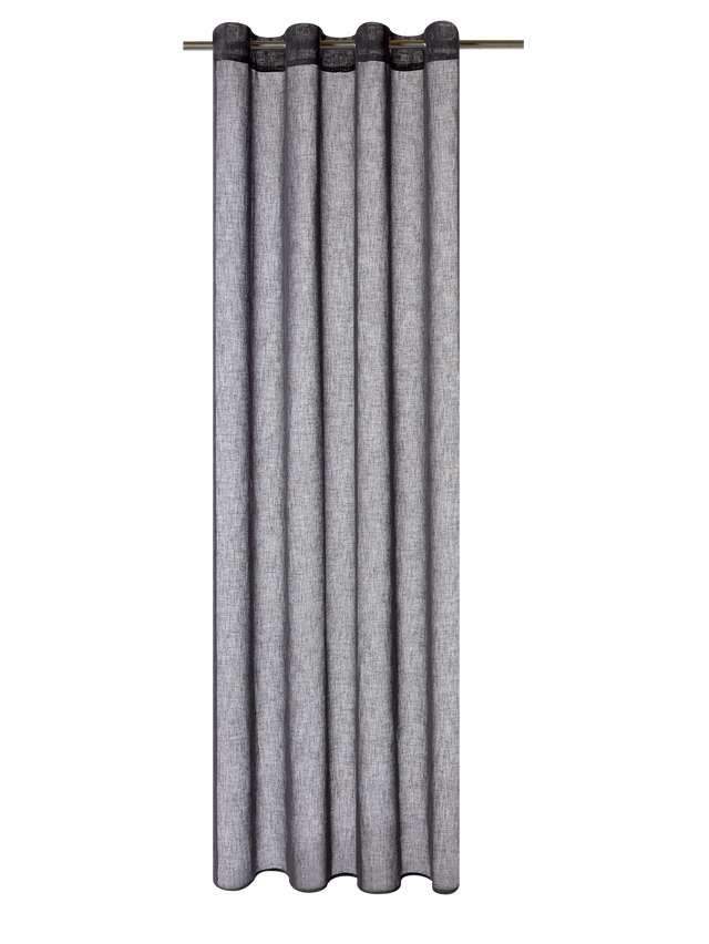 Voilage WIFT coloris anthracite 140 x 240 cm