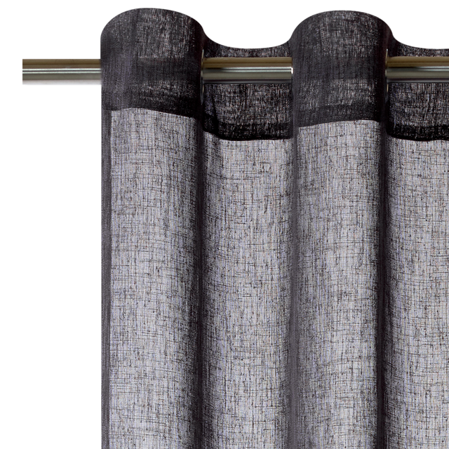 Voilage WIFT coloris anthracite 140 x 240 cm
