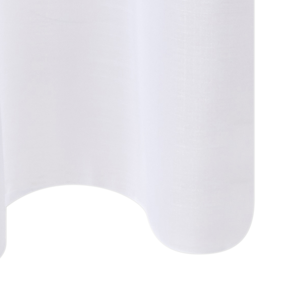 Voilage Étamine givrée Blanc