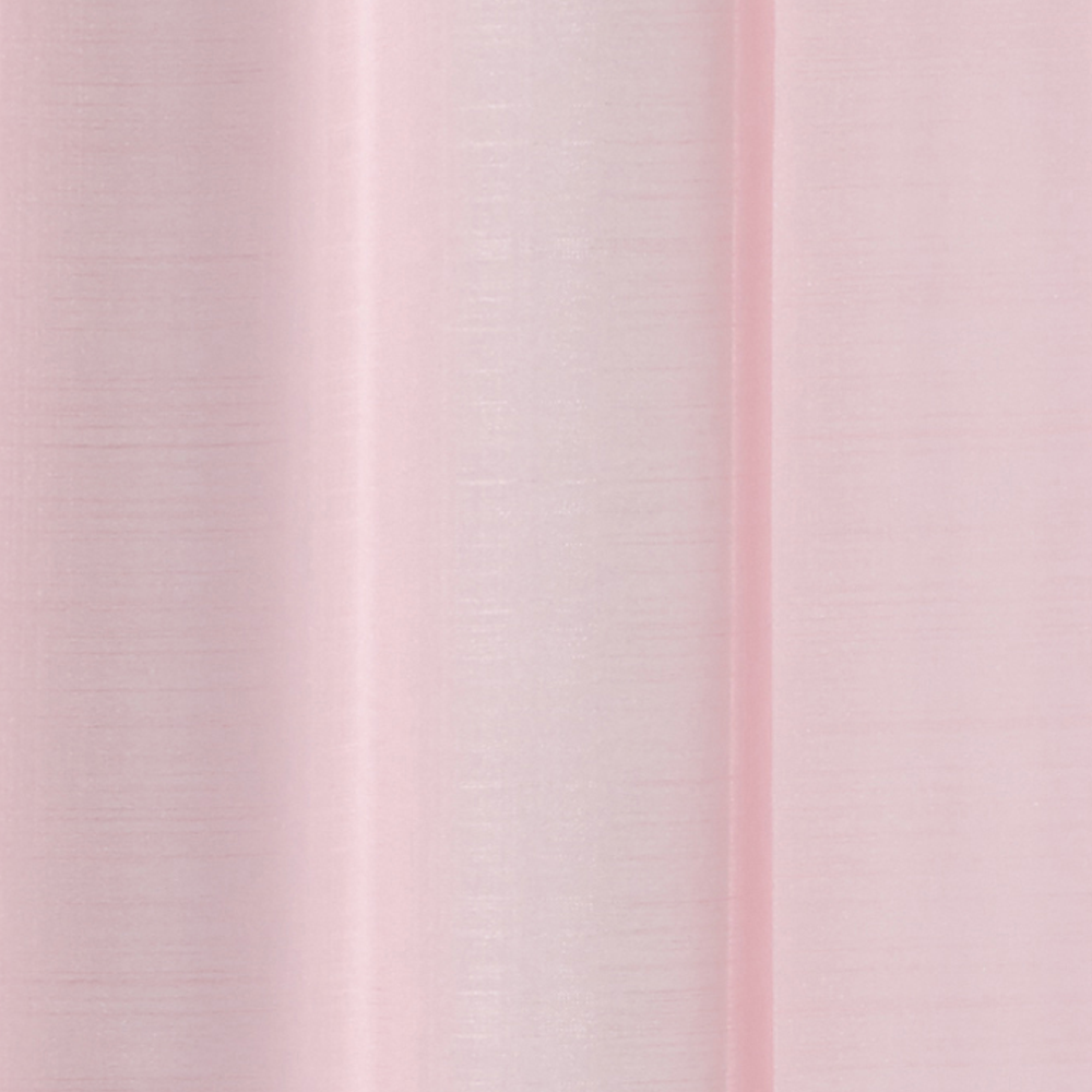 Voilage Étamine givrée Rose poudré