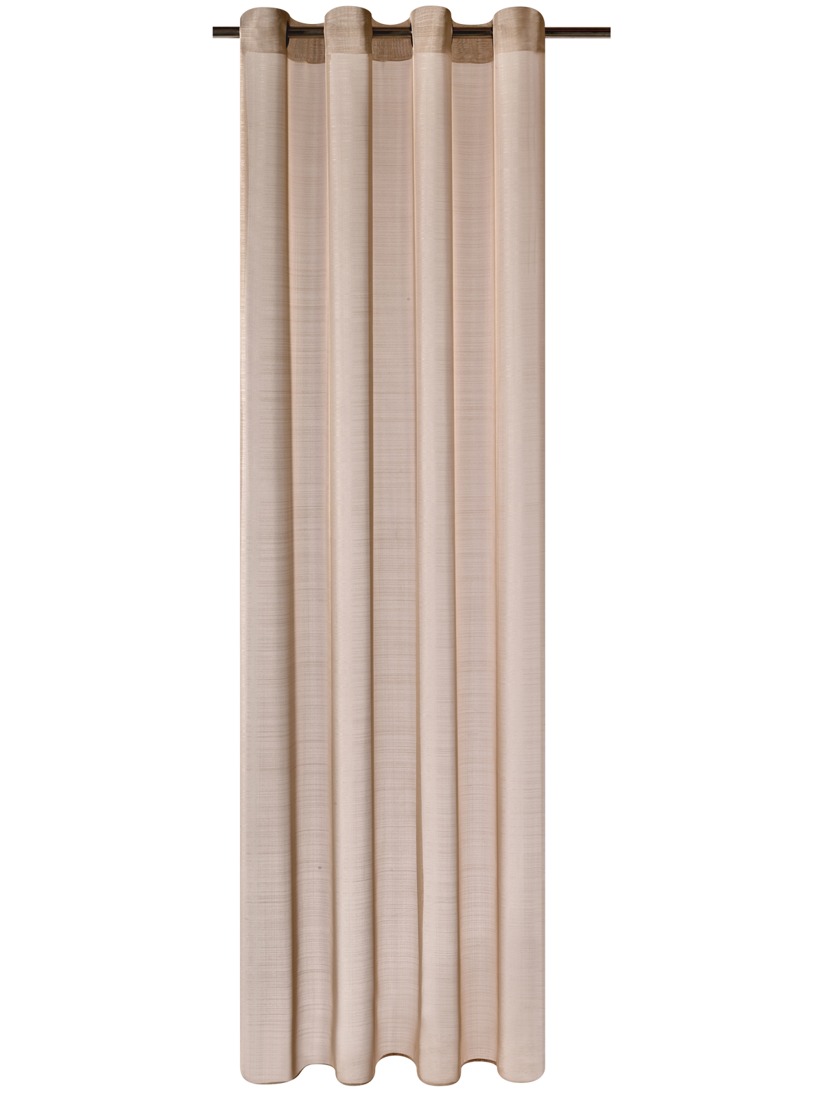 Voilage Étamine givrée Taupe