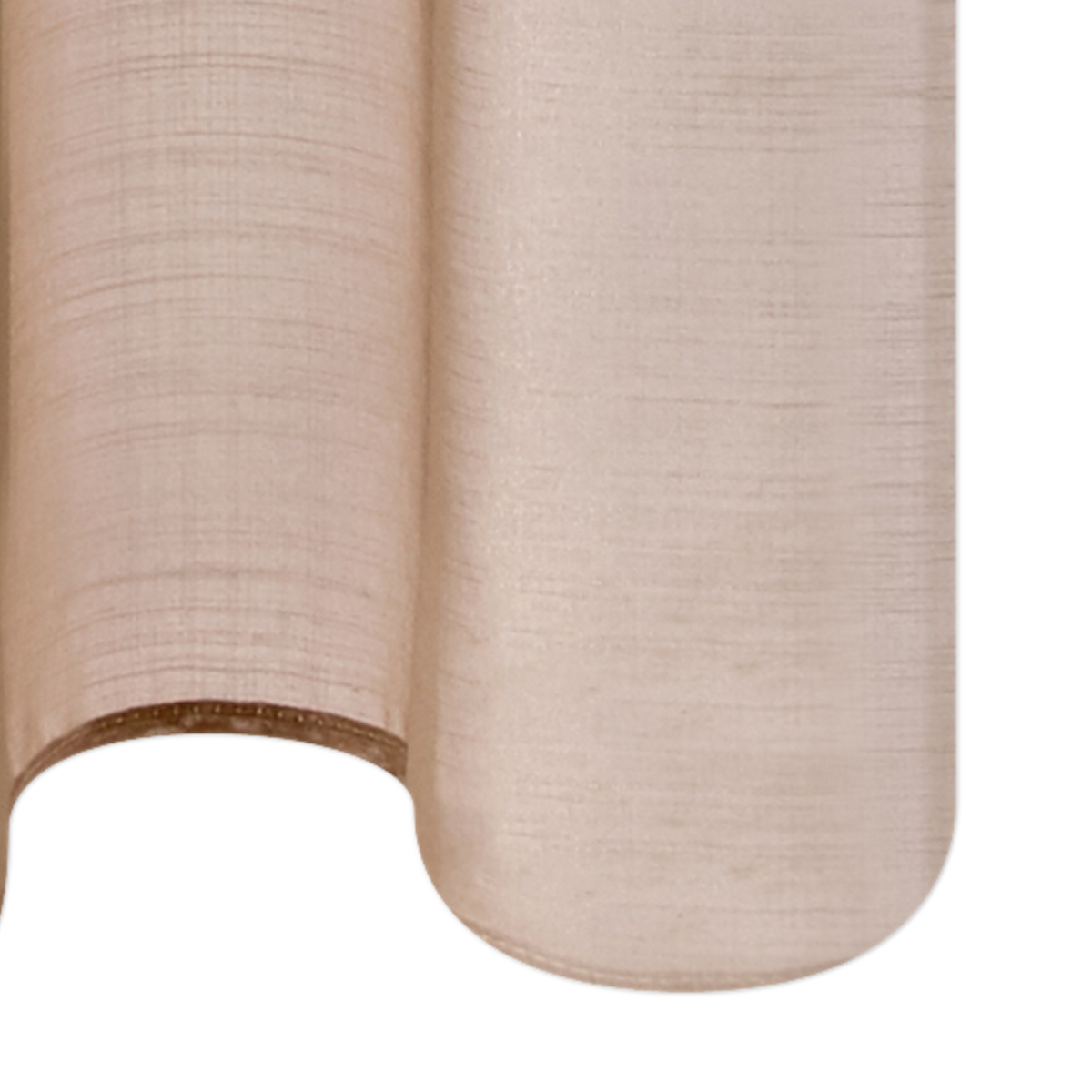 Voilage Étamine givrée Taupe