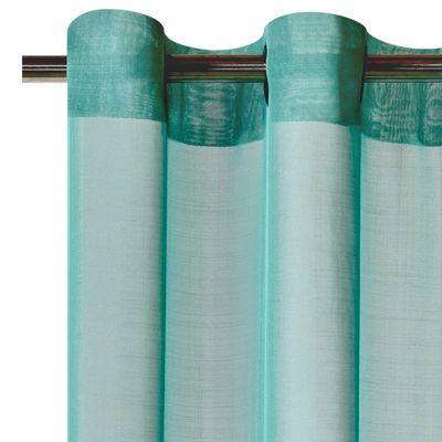 Voilage Étamine givrée Céladon