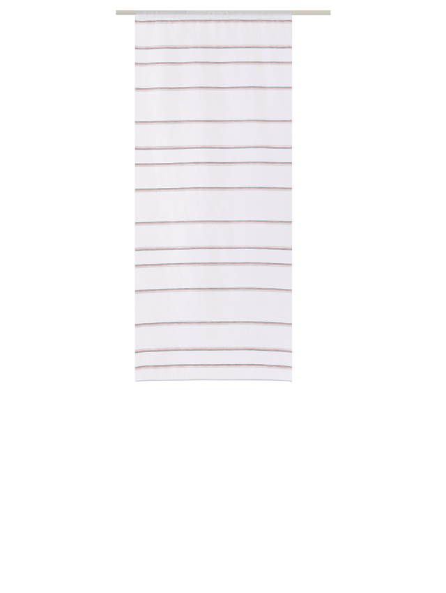 Vitrage HORIZON coloris beige 58 x 130 cm