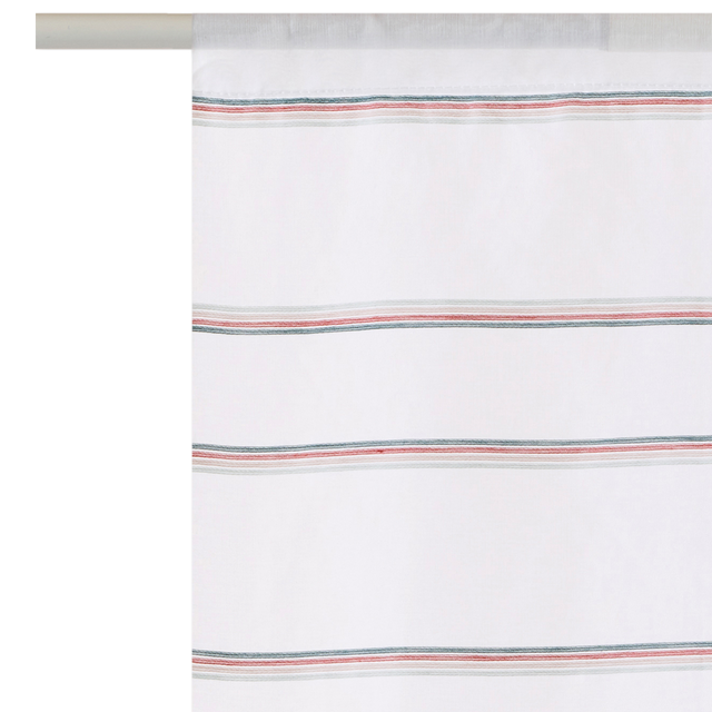 Vitrage HORIZON coloris beige 58 x 130 cm