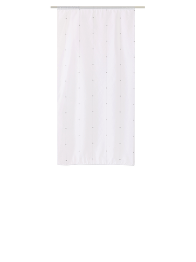 Vitrage Comète (la paire) Blanc