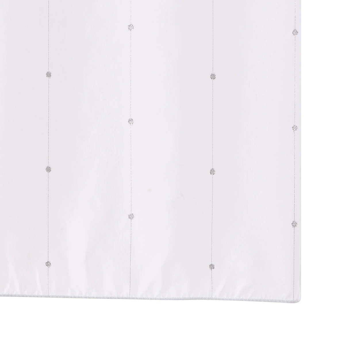 Vitrage Comète (la paire) Blanc