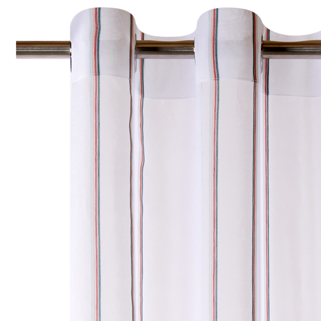 Voilage HORIZON coloris brun 140 x 260 cm