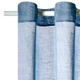Voilage Enzoy Bleu paon