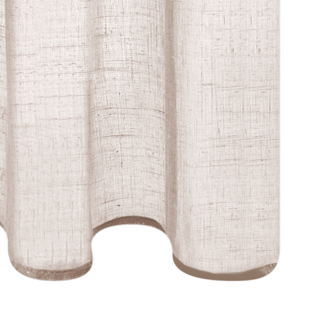 Voilage ENZOY coloris lin 140 x 240 cm