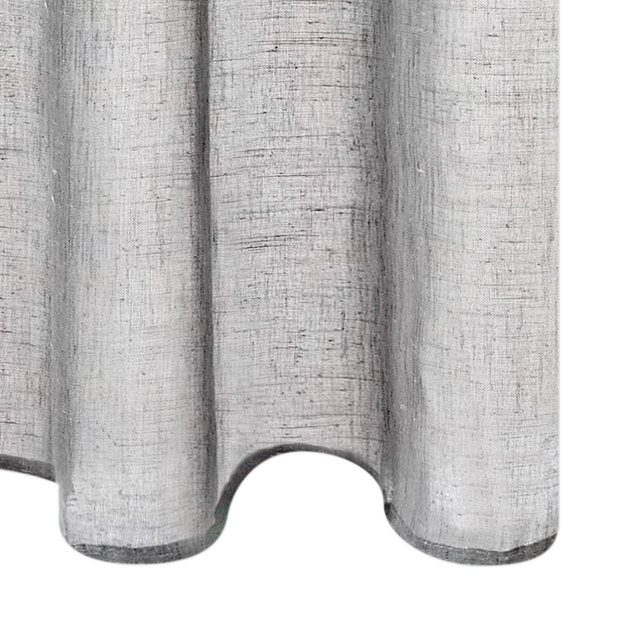 Voilage ENZOY coloris gris 140 x 240 cm