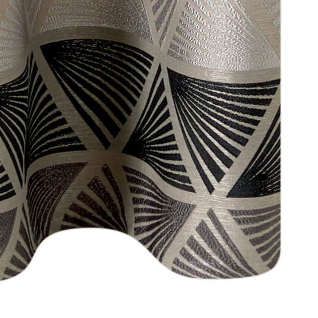 Rideau GABIN coloris gris 135 x 270 cm