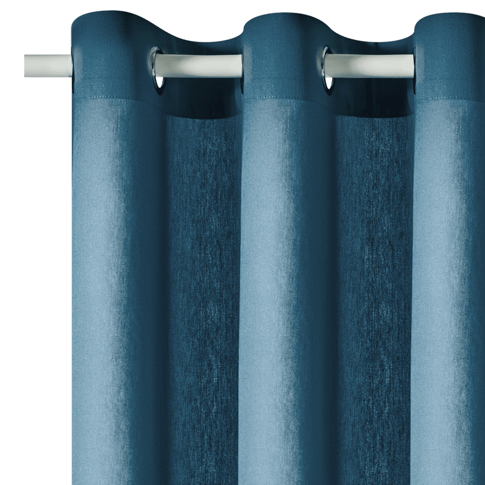 Rideau COTOON coloris jean 140 x 240 cm