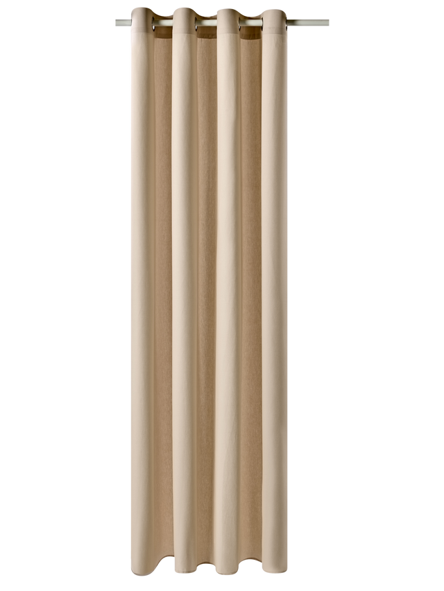 Rideau COTOON coloris ficelle 140 x 240 cm