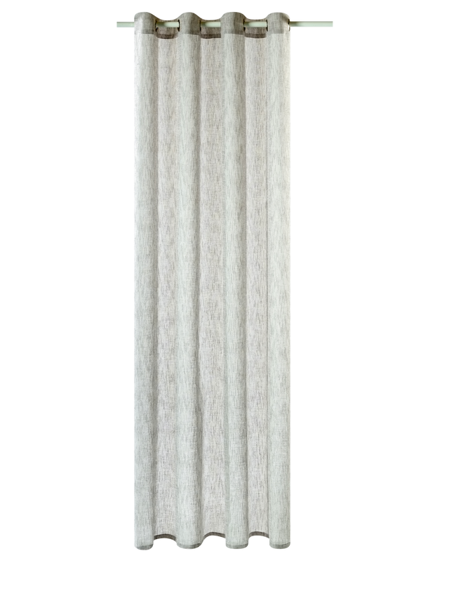 Voilage DIRITTO coloris gris 140 x 240 cm