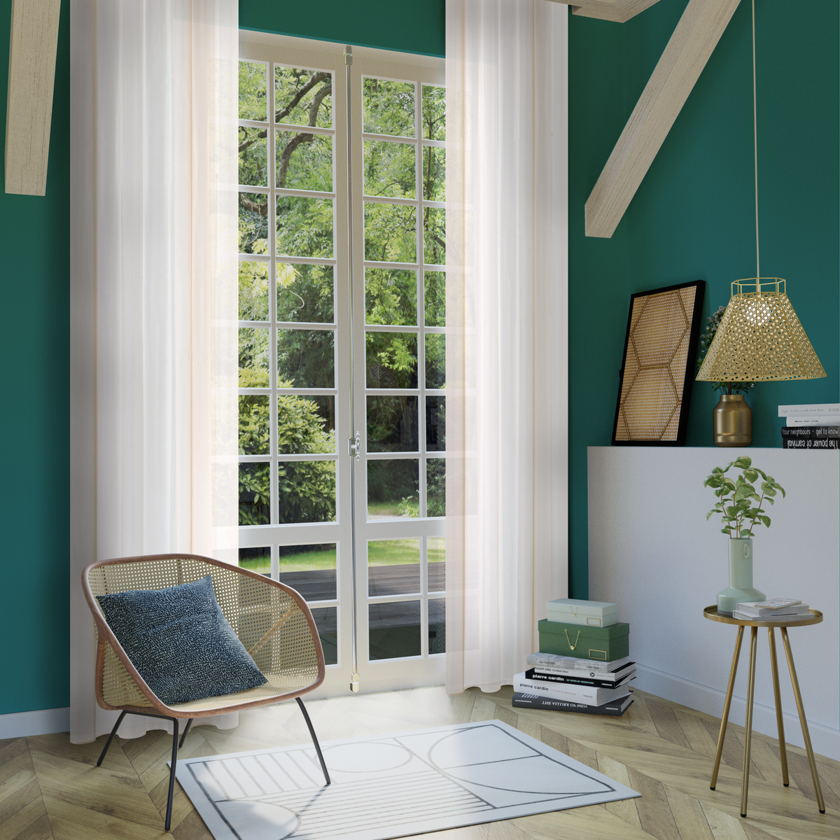 4MURS Voilage Artemia Mordoré