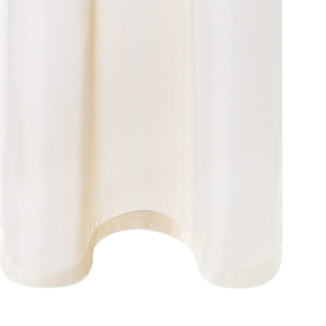 4MURS Voilage ARTEMIA coloris mordoré 140 x 240 cm