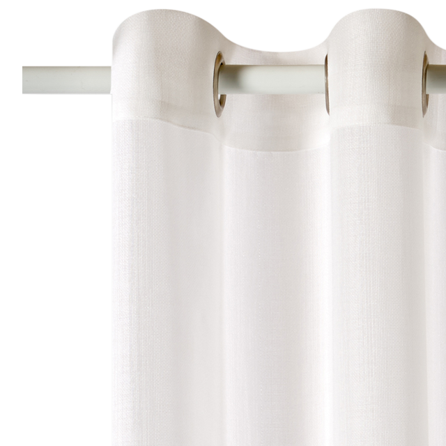 4MURS Voilage ISADORA coloris blanc 140 x 240 cm