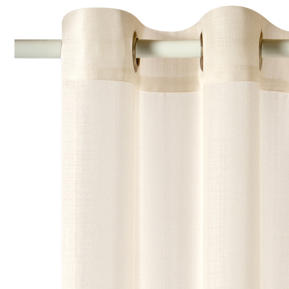4MURS Voilage ISADORA coloris beige 140 x 240 cm