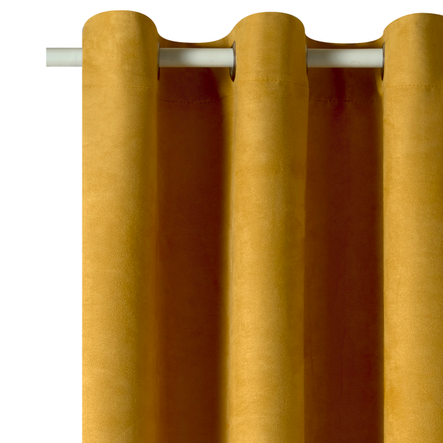 4MURS Rideau VELVET coloris ocre 140 x 260 cm