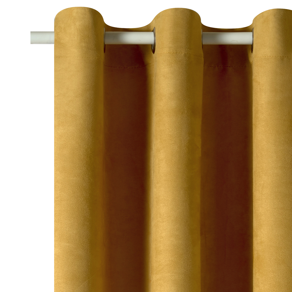 4MURS Rideau VELVET coloris ocre 140 x 260 cm