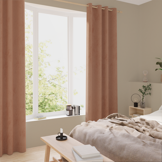 4MURS Rideau VELVET coloris blush 140 x 260 cm