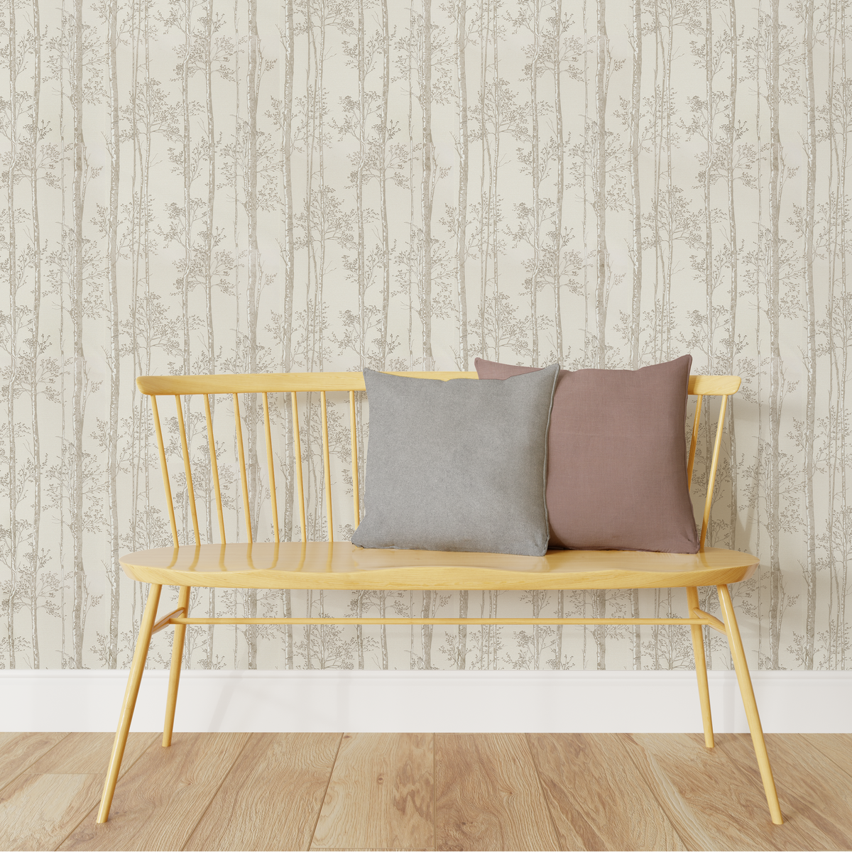 Coussin Velvet Gris perle