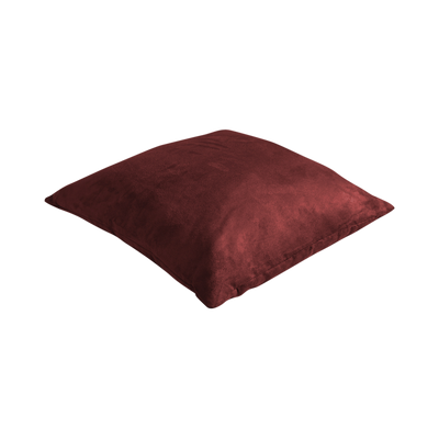 Coussin Velvet Rouge marsala