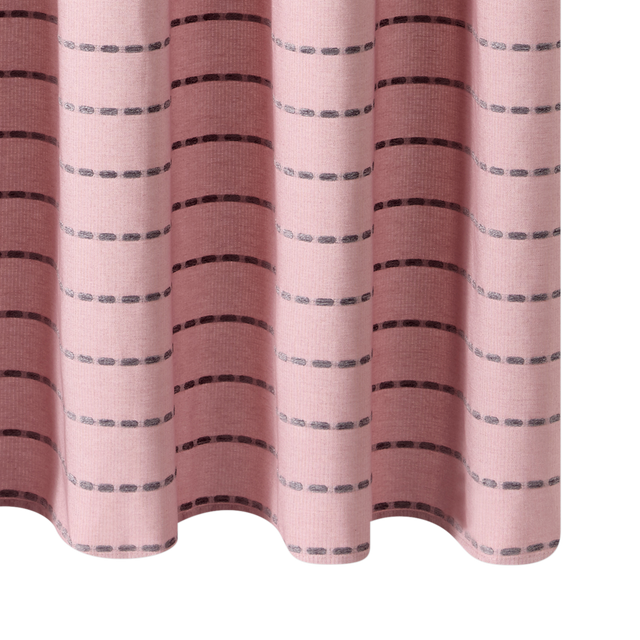 Rideau VALMONT coloris rose boudoir 140 x 240 cm