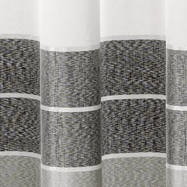 4MURS Voilage NEVA coloris gris 140 x 240 cm