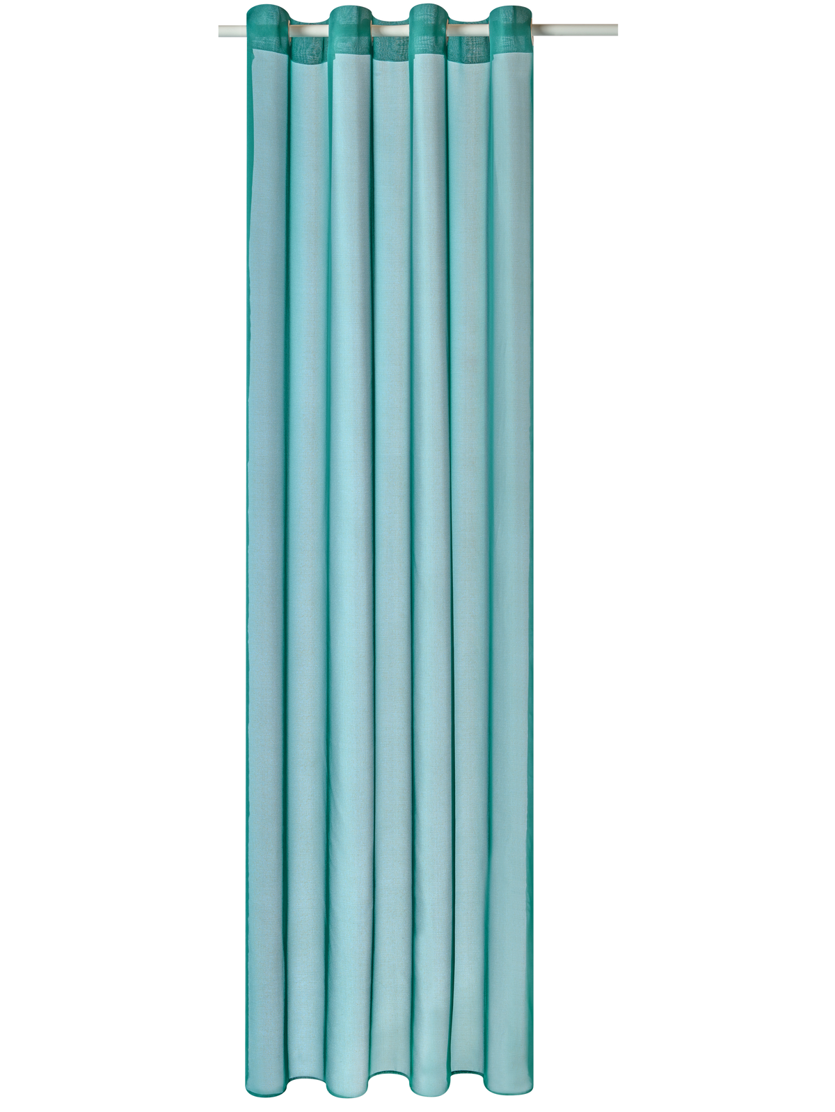 Voilage Voile chic Bleu paon