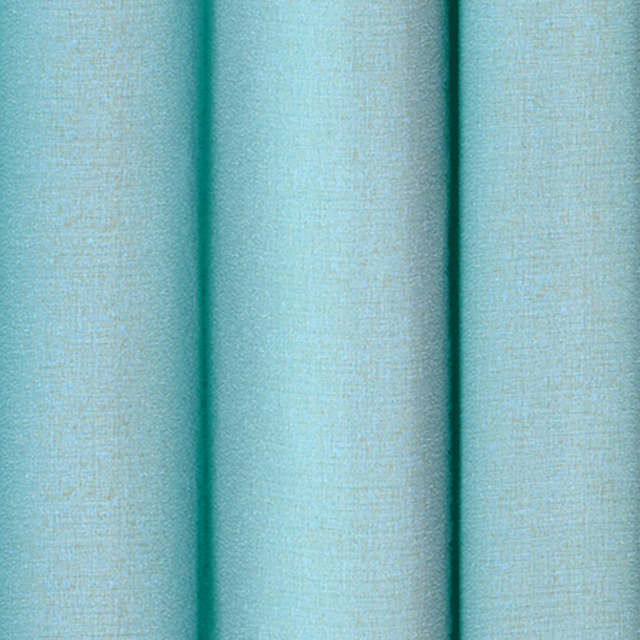 Voilage VOILE CHIC coloris bleu paon 145 x 240 cm