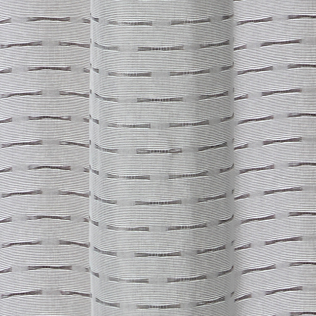 Voilage BEAURECUEIL coloris gris 140 x 240 cm