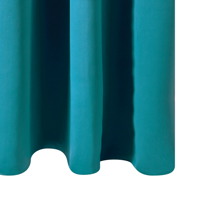 Rideau occultant MARVIN coloris pétrole 140 x 250 cm