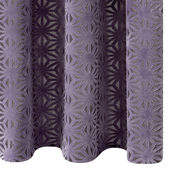 Rideau PRESTIGE coloris mauve 140 x 260 cm