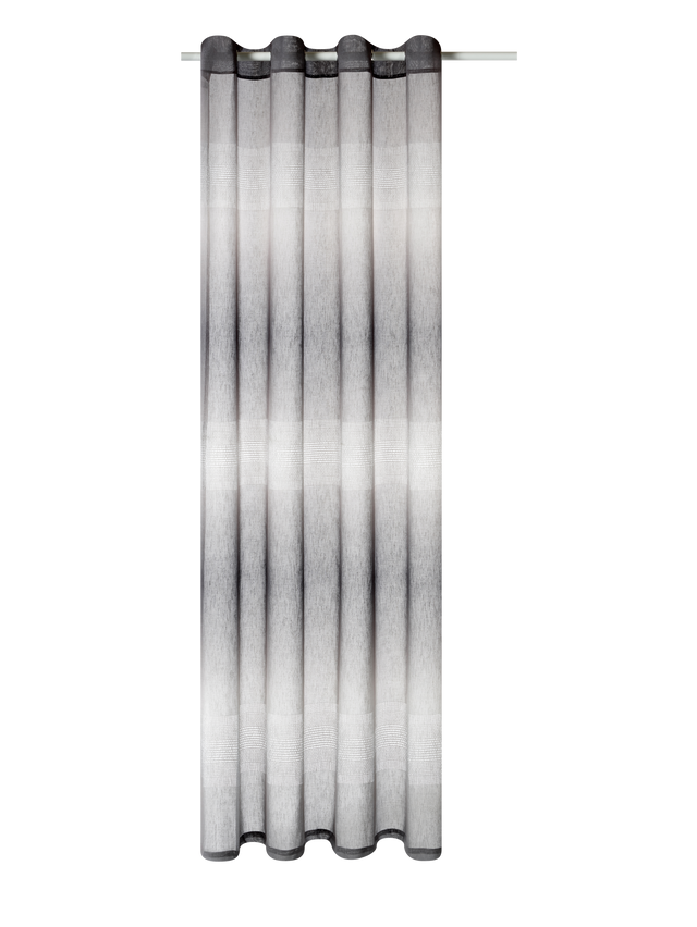 Voilage HELIOS coloris gris 140 x 240 cm