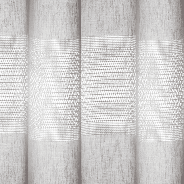 Voilage HELIOS coloris gris 140 x 240 cm