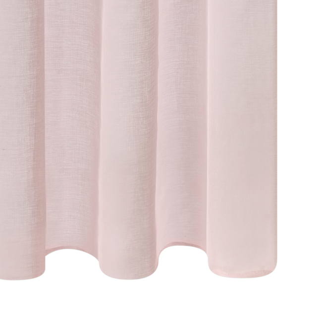 Voilage MIA coloris blush 140 x 240 cm