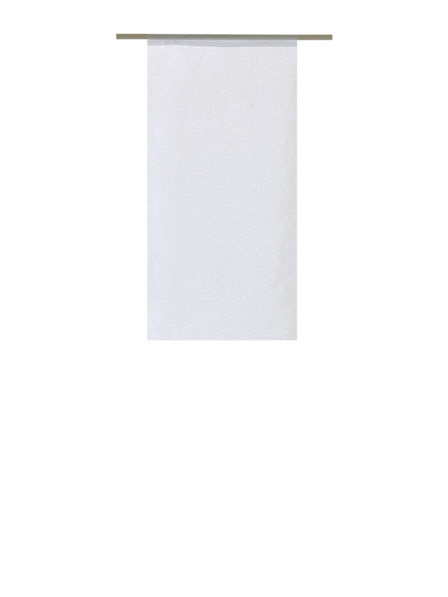 Vitrage MIA coloris blanc 45 x 90 cm