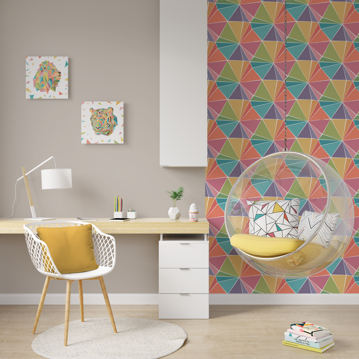 4MURS Coussin Nino Jaune curcuma