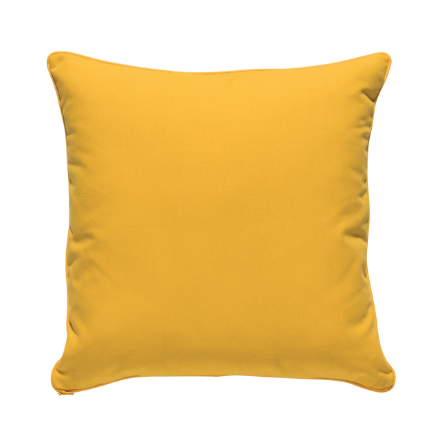 4MURS Coussin NINO coloris jaune curcuma 45 x 45 cm