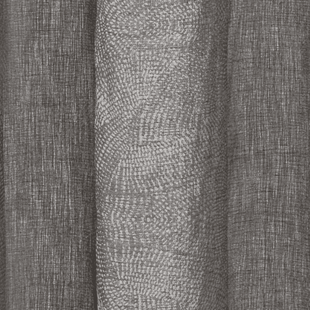 Voilage MILKY WAY coloris gris 140 x 240 cm
