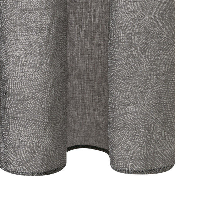 Voilage MILKY WAY coloris gris 140 x 240 cm