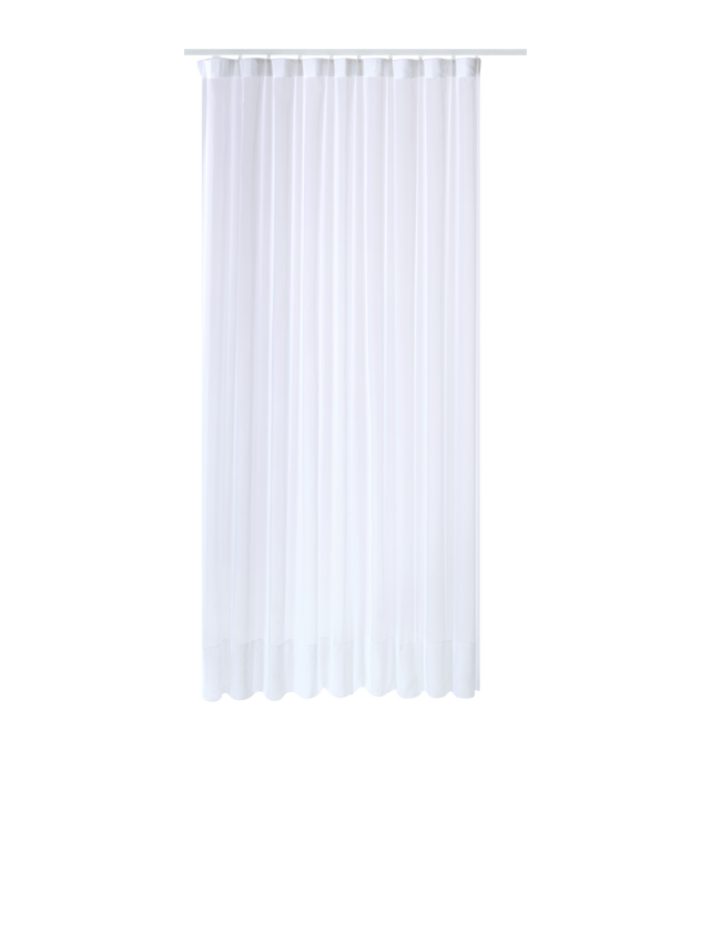 Voilage VOILE JOUR CLAIR coloris blanc 180 x 240 cm